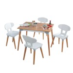 Set Masa cu 4 scaune cu spatar pentru copii Mid-Century Kid™ Toddler Kidkraft